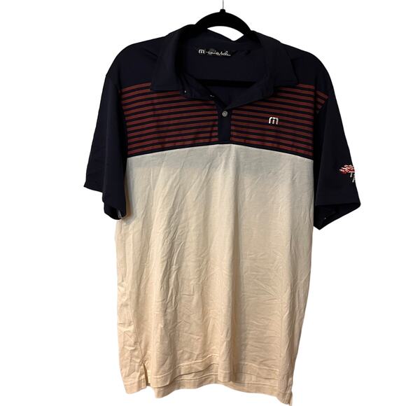 Travis Mathew Short Sleeves Torrey Pines Golf Polo Shirt Size Large - Picture 1 of 10